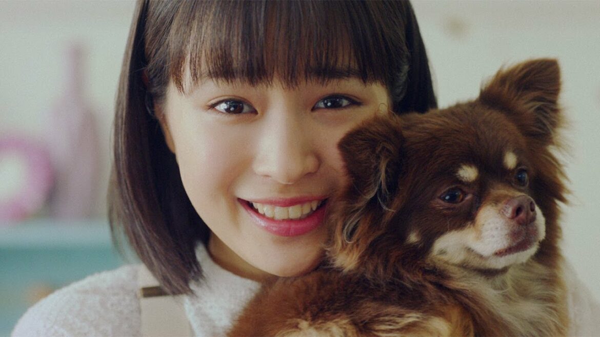 広瀬すず、「チョコ」にメロメロ！土屋太鳳＆松井愛莉と犬小屋作り　「ガーナミルクチョコレート」新CM公開