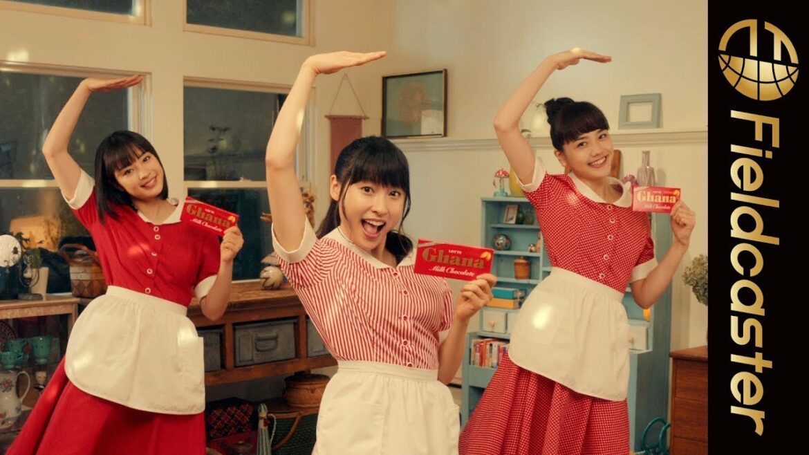 【ガーナCM】広瀬すず、土屋太鳳、松井愛莉がポップなダンスを披露！