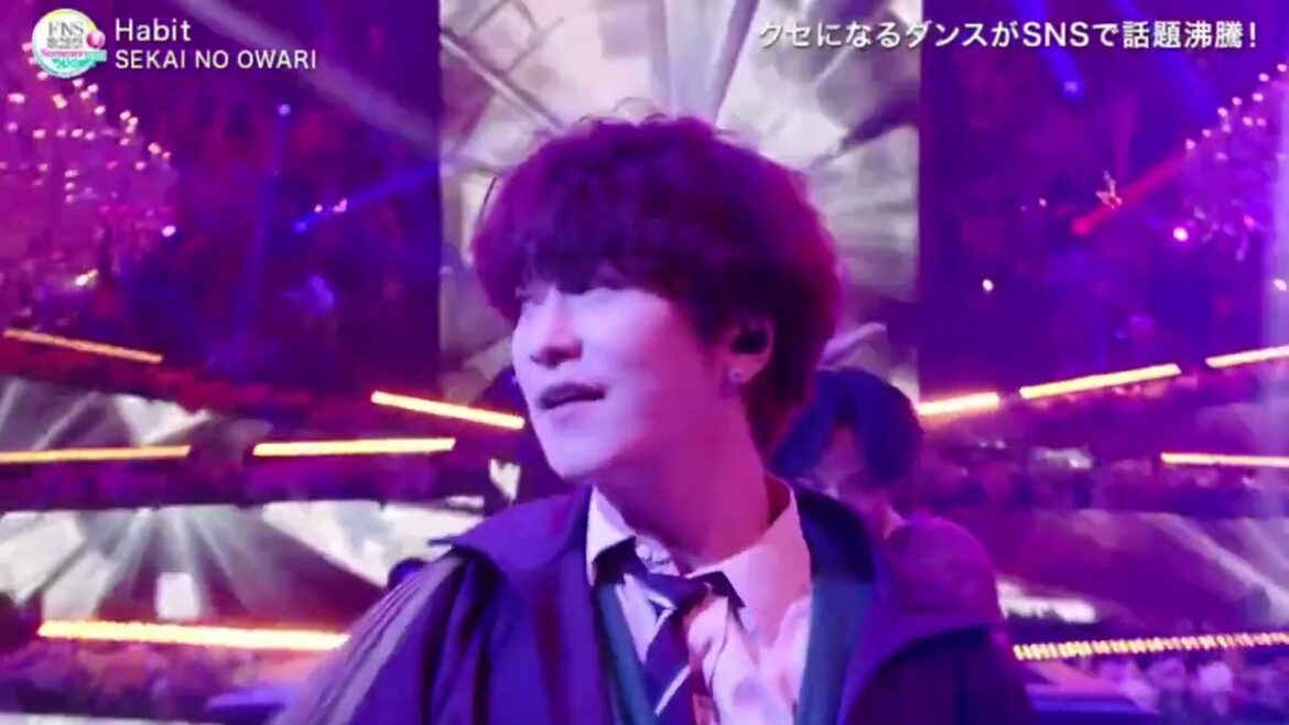 SEKAI NO OWARI 「Habit」 2022FNS歌謡祭 夏 2022.07.13