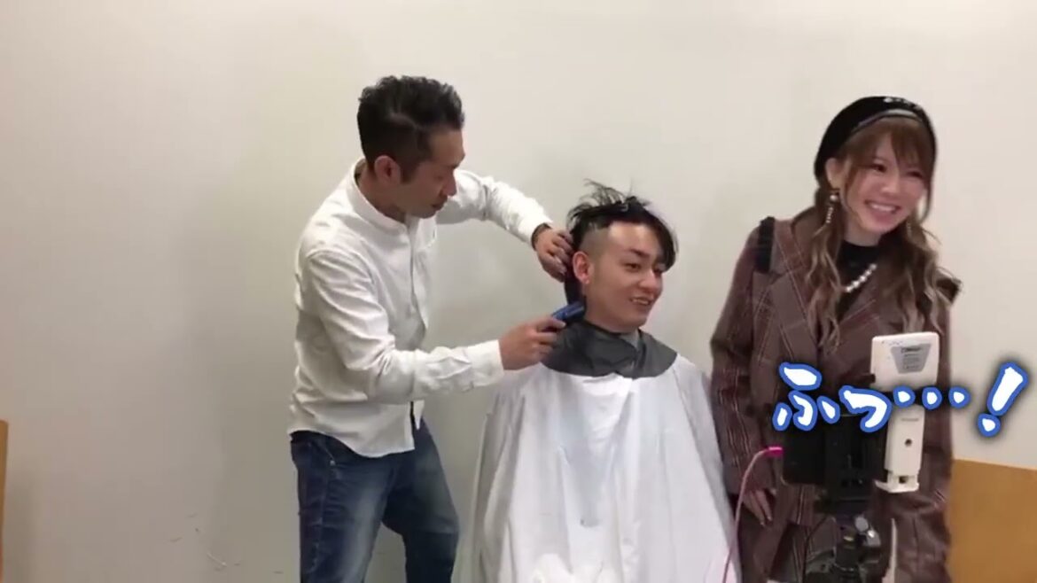 【田中れいな】上々軍団 鈴木啓太 モヒカンの儀