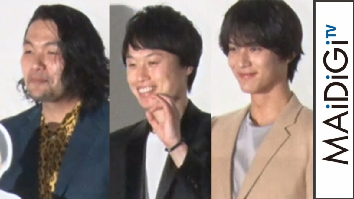 中川大志、見取り図の髪型いじる「長髪とデザインパーマ…」　“最悪の初対面”エピソードも明かす　劇場版アニメ「ジョゼと虎と魚たち」公開記念舞台あいさつ