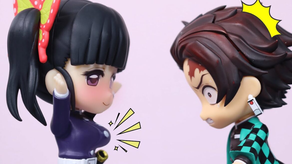 おっきくなったカナヲちゃん！？【鬼滅の刃】【コマ撮り】【ねんどろいど】