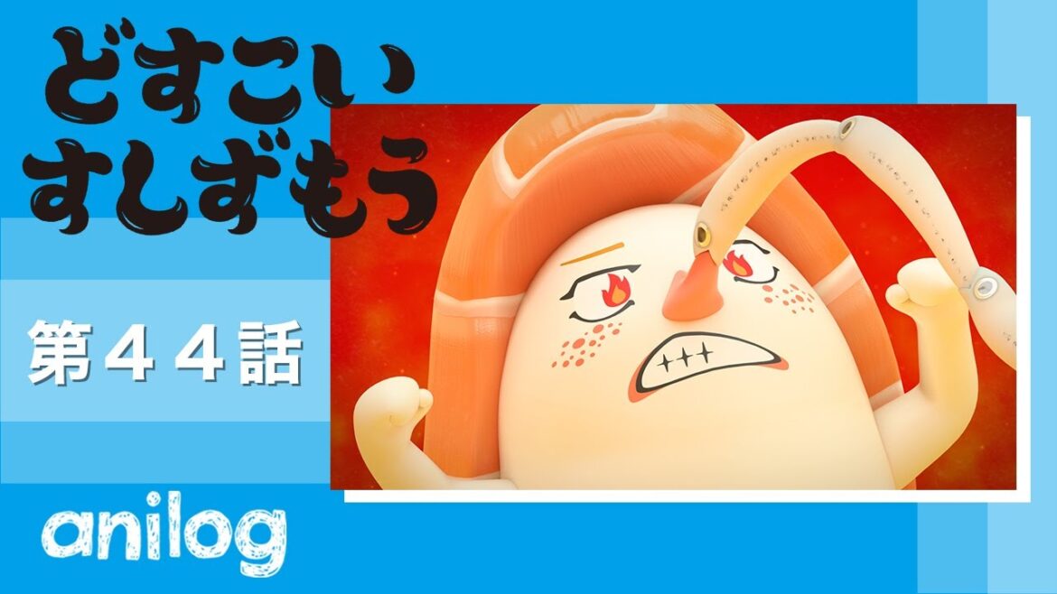 どすこいすしずもう 44番「サーモンざくら　と　しらすまる」【公式アニメch アニメログ】