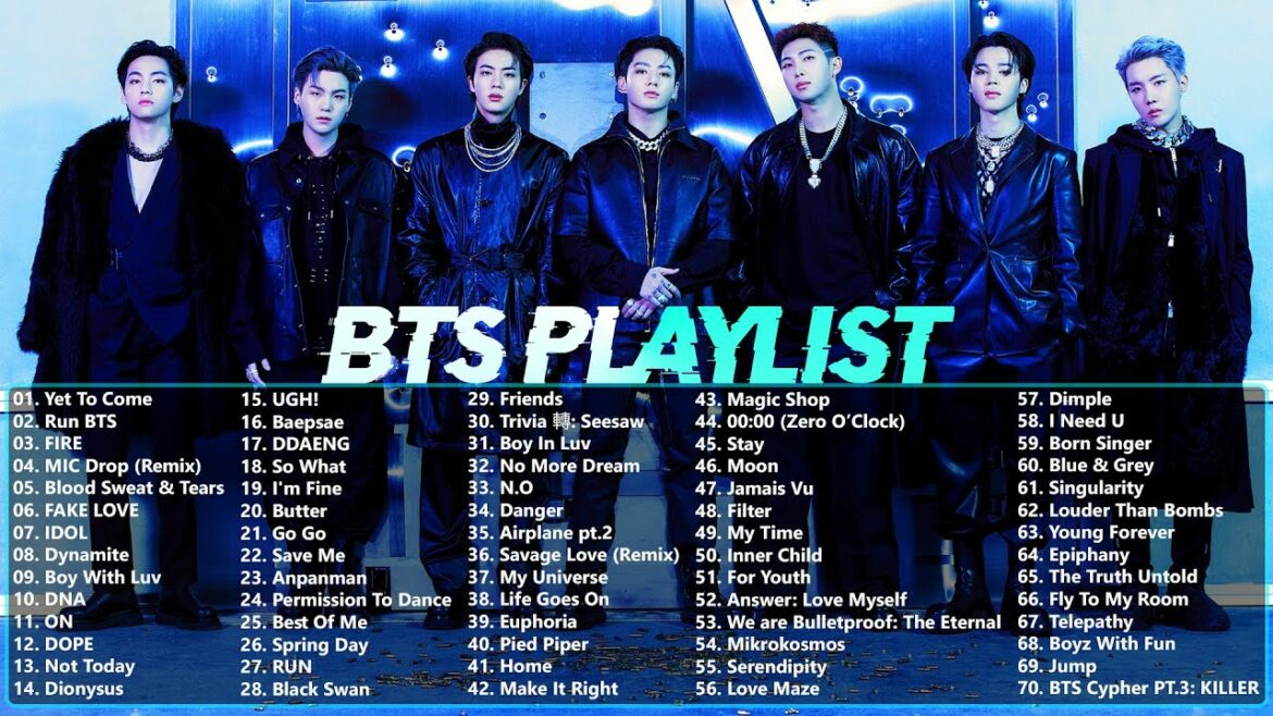 B T S PLAYLIST 2022 B E S T SONGS UPDATED