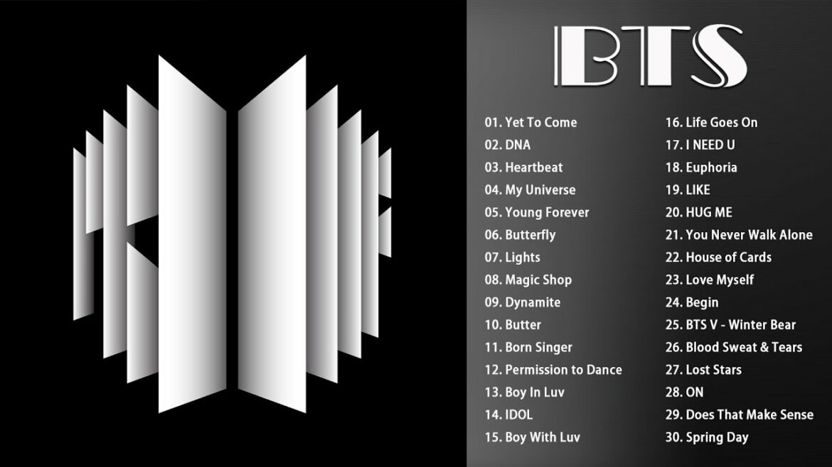 [Full Album] B T S (방탄소년단) 2022 | 방탄소년단 노래 모음 | 새벽에 듣기 좋은 방탄소년단 노래 모음