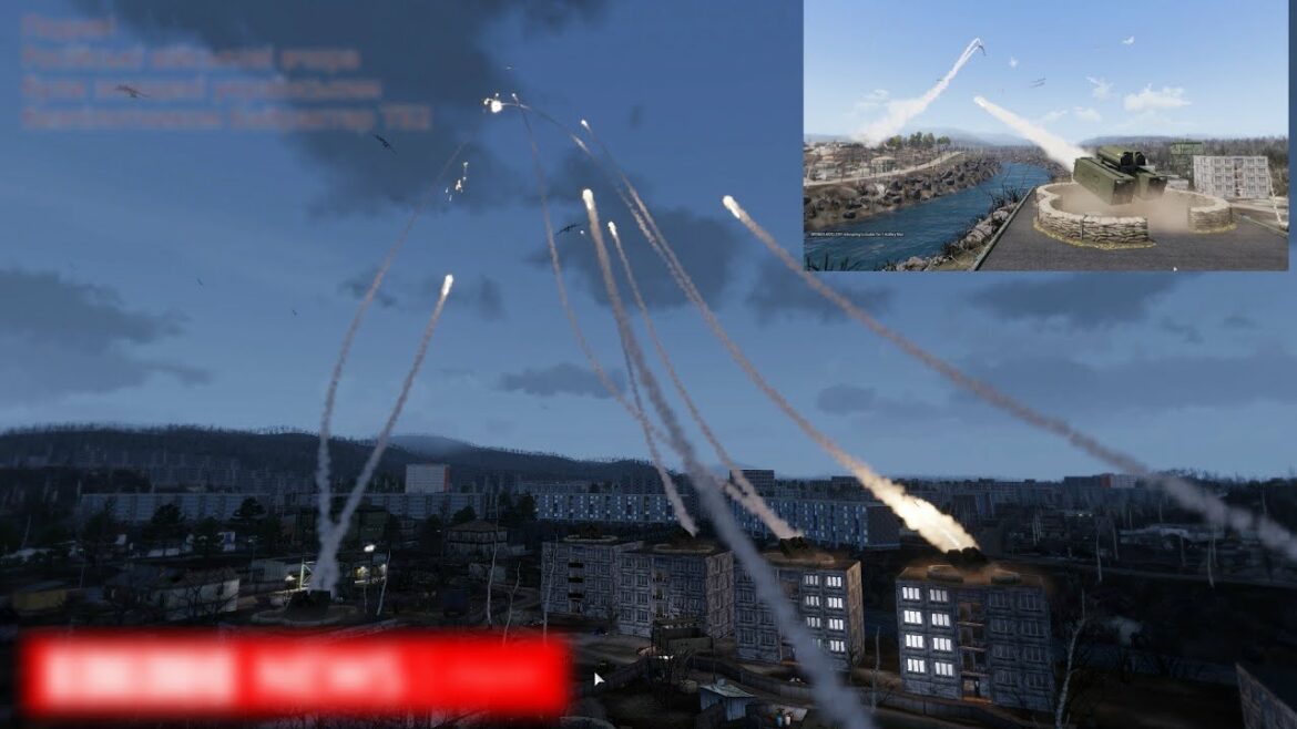 【🔴昨日の夕方、ウクライナの防空システムによって西部主要都市に進行してきた撃墜されたロシアのSU-57戦闘機】:ウクライナ軍地対空兵器で敵軍車両部隊を殲滅させる:milsim arma3 ヘルカメ 【🔴昨日の夕方、ウクライナの防空システムによって西部主要都市に進行してきた撃墜されたロシアのSU-57戦闘機】:ウクライナ軍地対空兵器で敵軍車両部隊を殲滅させる:milsim arma3 ヘルカメ