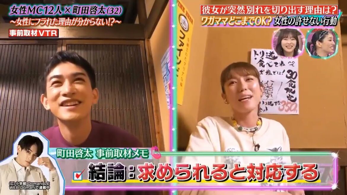 トークィーンズ - 町田啓太 - 他の女性と2人でご飯行かないで?