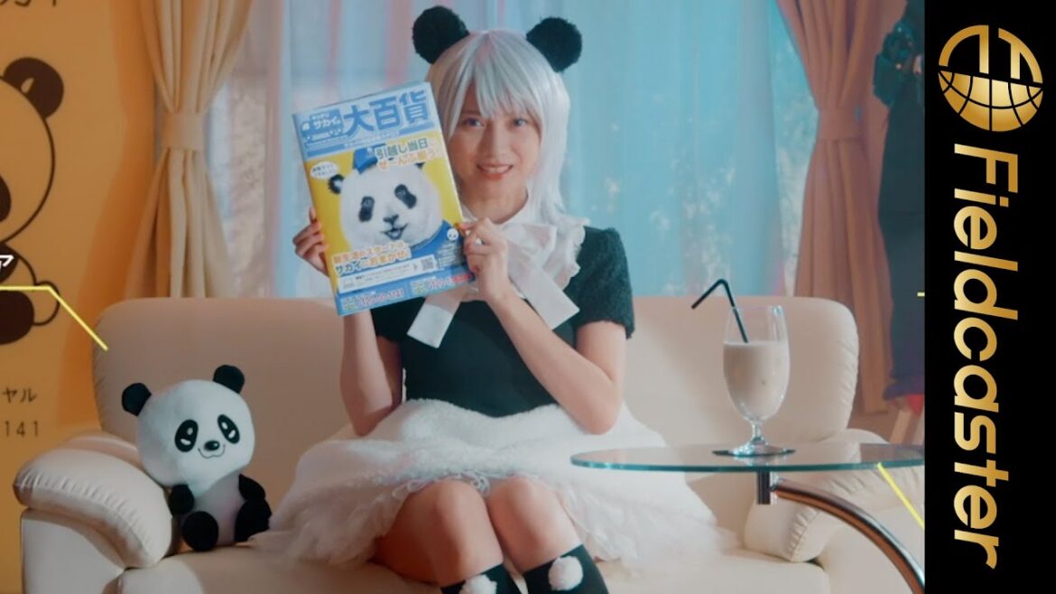 【コスプレ】桃月なしこのパンダのコスプレが可愛すぎる！！サカイ引越センター