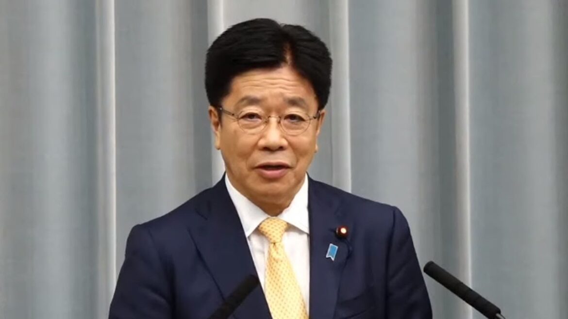 【ノーカット】加藤勝信官房長官が閣僚名簿を発表
