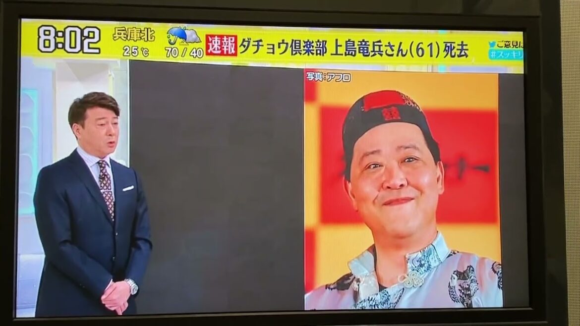 【上島竜兵さん死去】加藤浩次コメント【加藤家家訓】