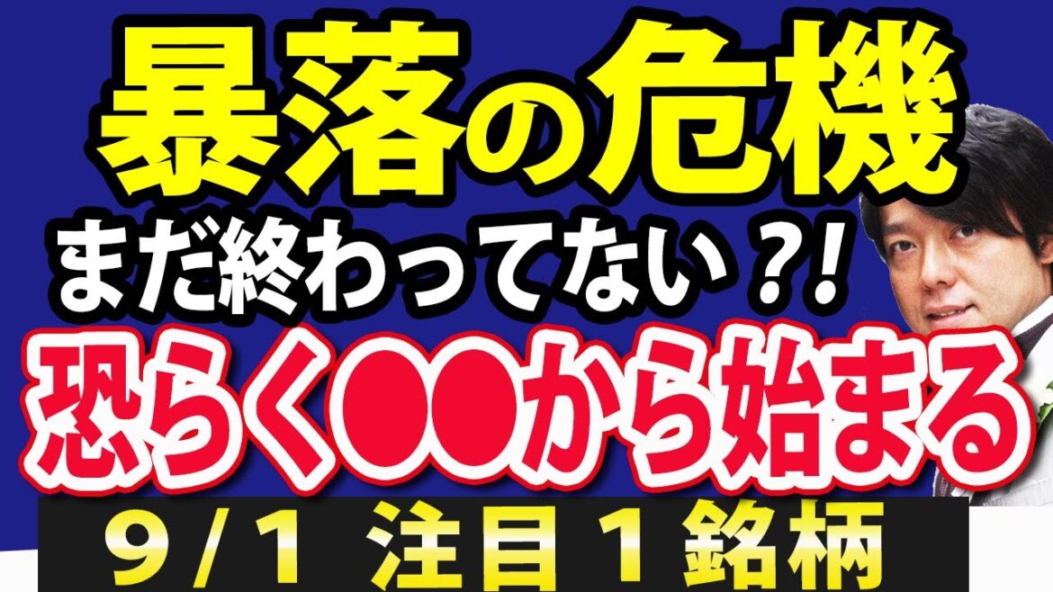 【予測】暴落の危機、まだ終わってない?!日本株急落は●●を待って始まるか