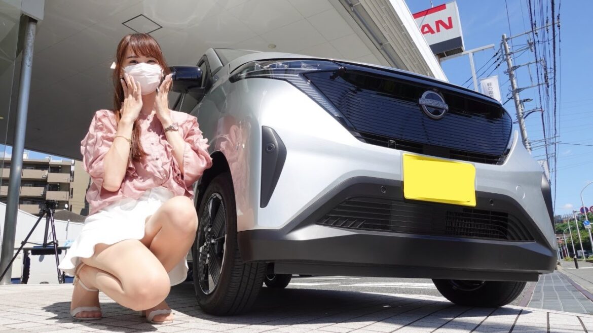 【日産 サクラ】話題のEV軽自動車ってどう？日常使いに最強な日産サクラの内外装を詳細レビュー NISSAN SAKURA EV 軽自動車【車好き女子*あま猫】