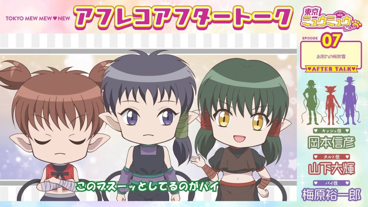 【東京ミュウミュウ にゅ〜♡】アフレコアフタートーク #7