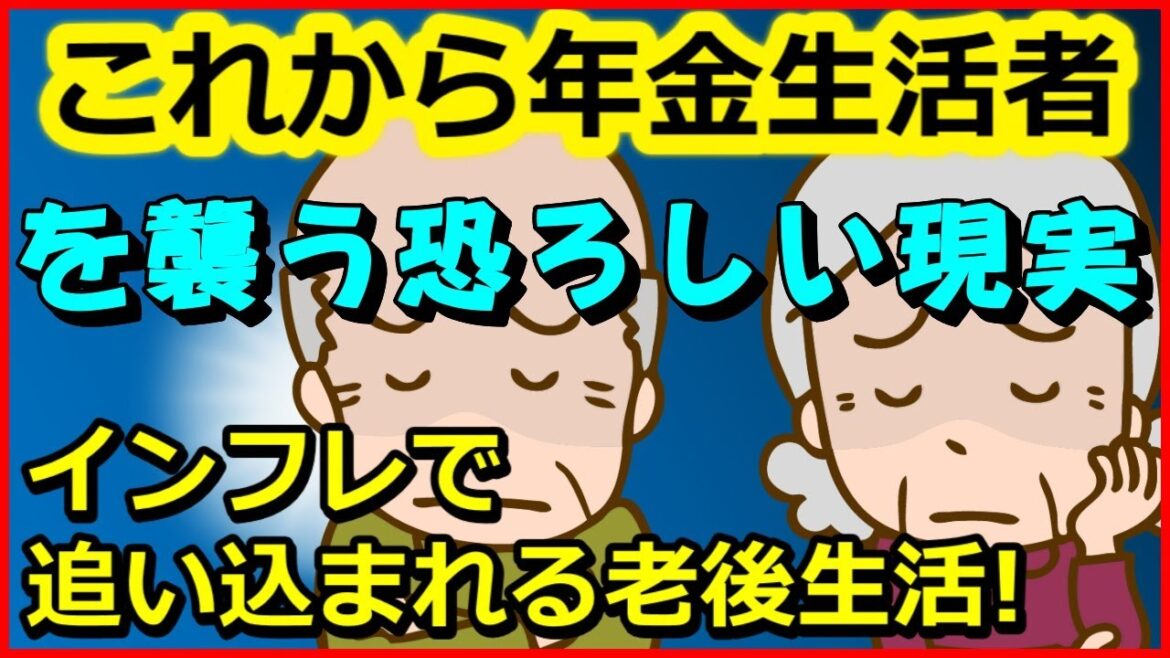 【老後生活】これから年金生活者を襲う恐ろしい現実、老後生活がインフレで追い込まれる!【ユアライフアップガイド】