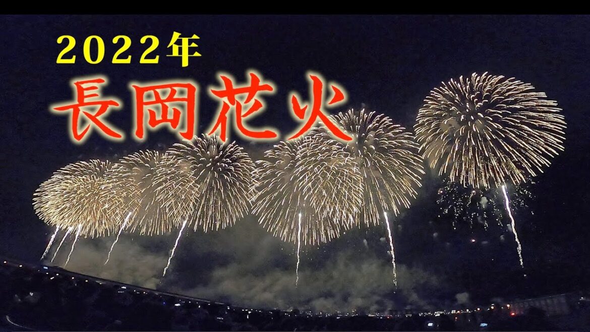 【花火】凄い！デカい！素晴らしい！念願の長岡花火を観てきた！