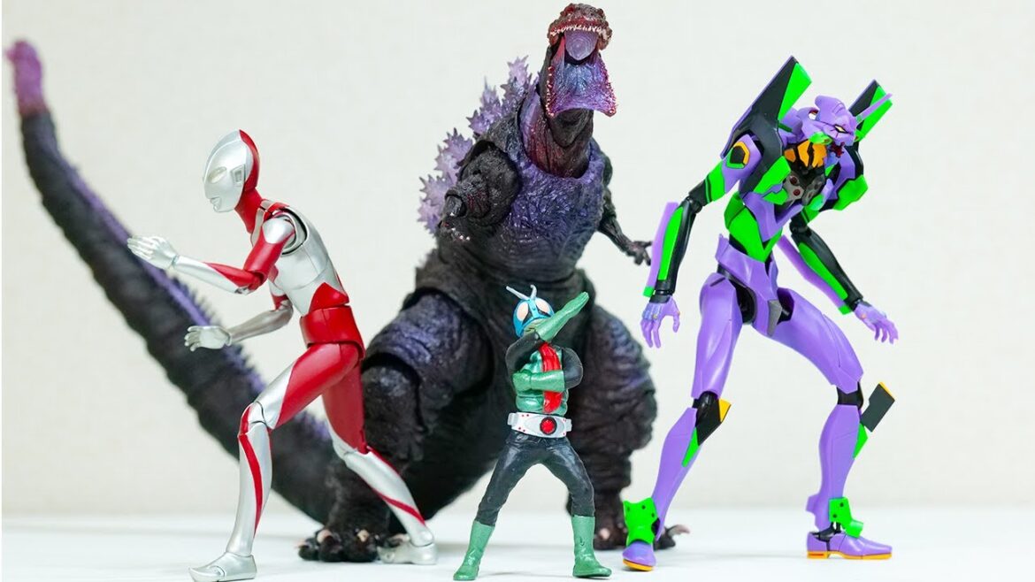 ゴジラウルトラマン仮面ライダーエヴァンゲリオンが共演【シン・ジャパン・ヒーローズ・ユニバース】