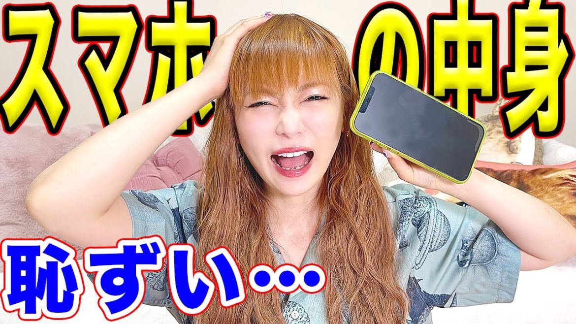 スマホの中身紹介!抜き打ちチェックで全て晒されました! スマホの中身紹介!抜き打ちチェックで全て晒されました!