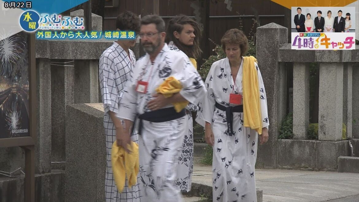 外国人観光客が急増!城崎温泉 Kinosaki Onsen hot spring 外国人観光客が急増!城崎温泉 Kinosaki Onsen hot spring