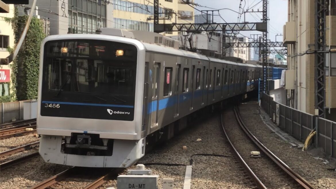 小田急線 本厚木駅 発着・通過集
