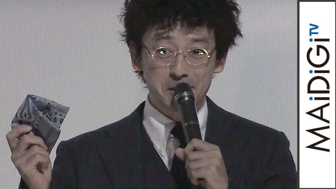 滝藤賢一、舞台あいさつでギャグ連発！「安心してください…」　映画「はなちゃんのみそ汁」初日舞台あいさつ1