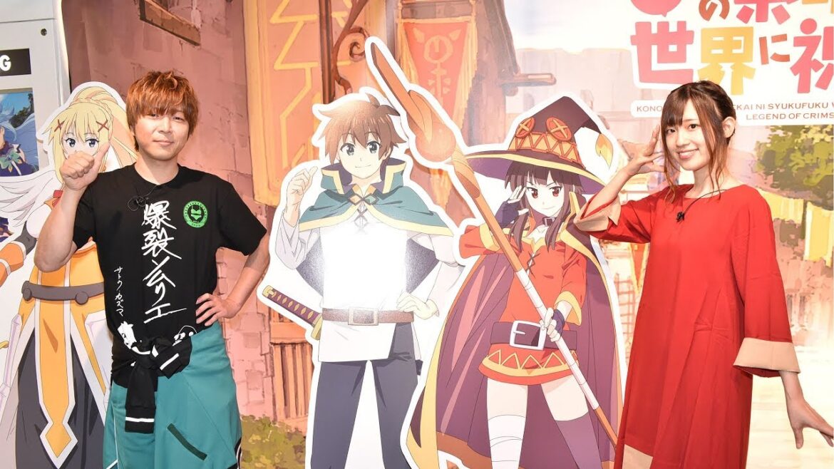 【福島潤さん・高橋李依さん 現地レポ！】映画「このすば」×EJアニメシアター新宿 カフェ＆ギャラリー
