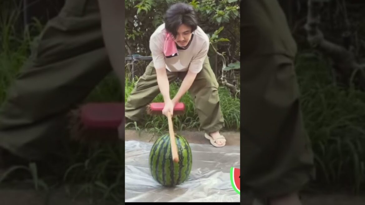 【藤井風】風さんらしいスイカ割り💓