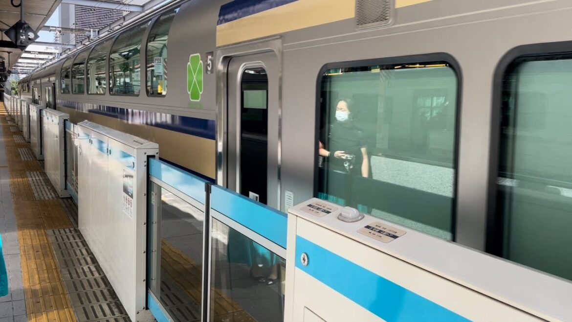 【かなり貴重‼️】JK（京浜東北線）ホームにJO（横須賀•総武快速線）グリーン車が‼️