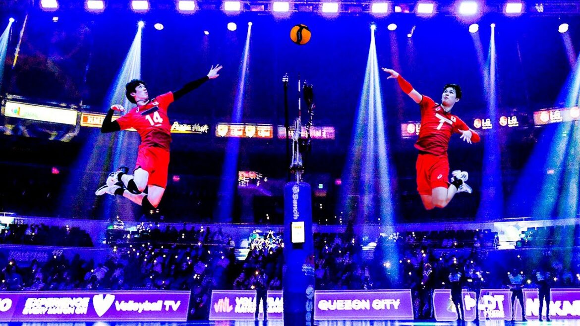 Unstoppable Tandem by Yūki Ishikawa and Yuji Nishida | 石川祐希 と 西田 有志 |  VNL 2022 (HD)