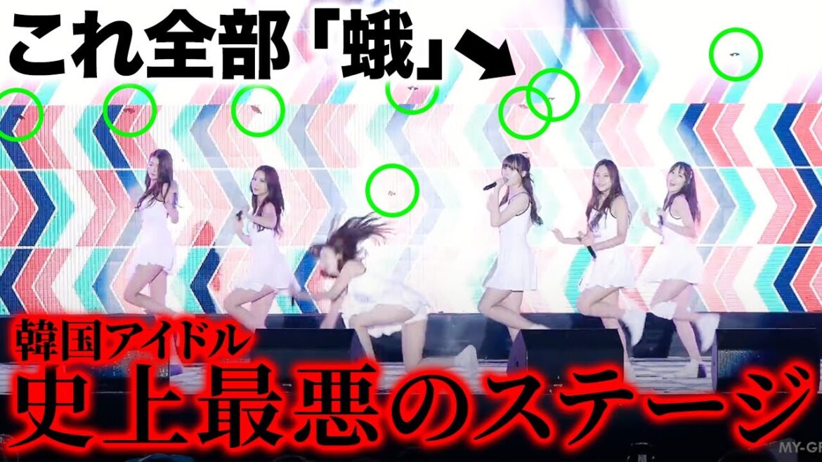 【放送事故】女性韓国アイドルの衝撃的なアクシデント5選