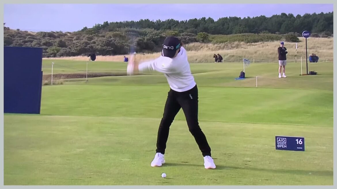 【ゴルフ】 渋野日向子　スイング