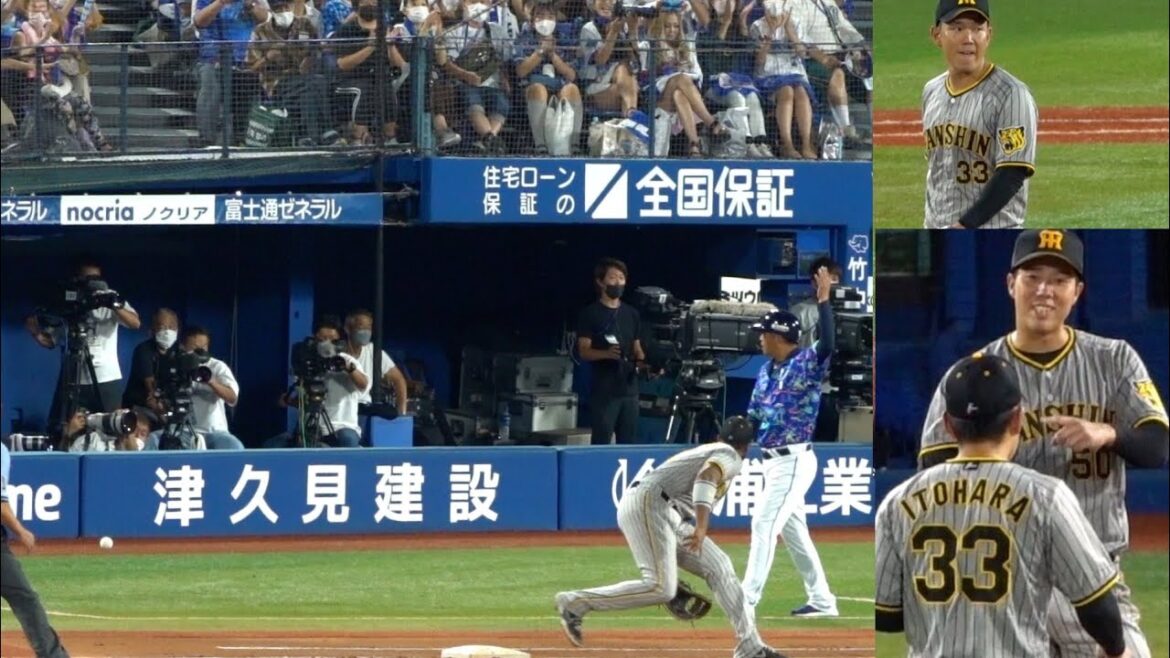 でた～！阪神ファンも嘆き！糸原健斗痛恨の悪送球 そしてここでも青柳さんの優しさが垣間見える2022年8月9日 阪神タイガース 佐藤輝明 近本 青柳