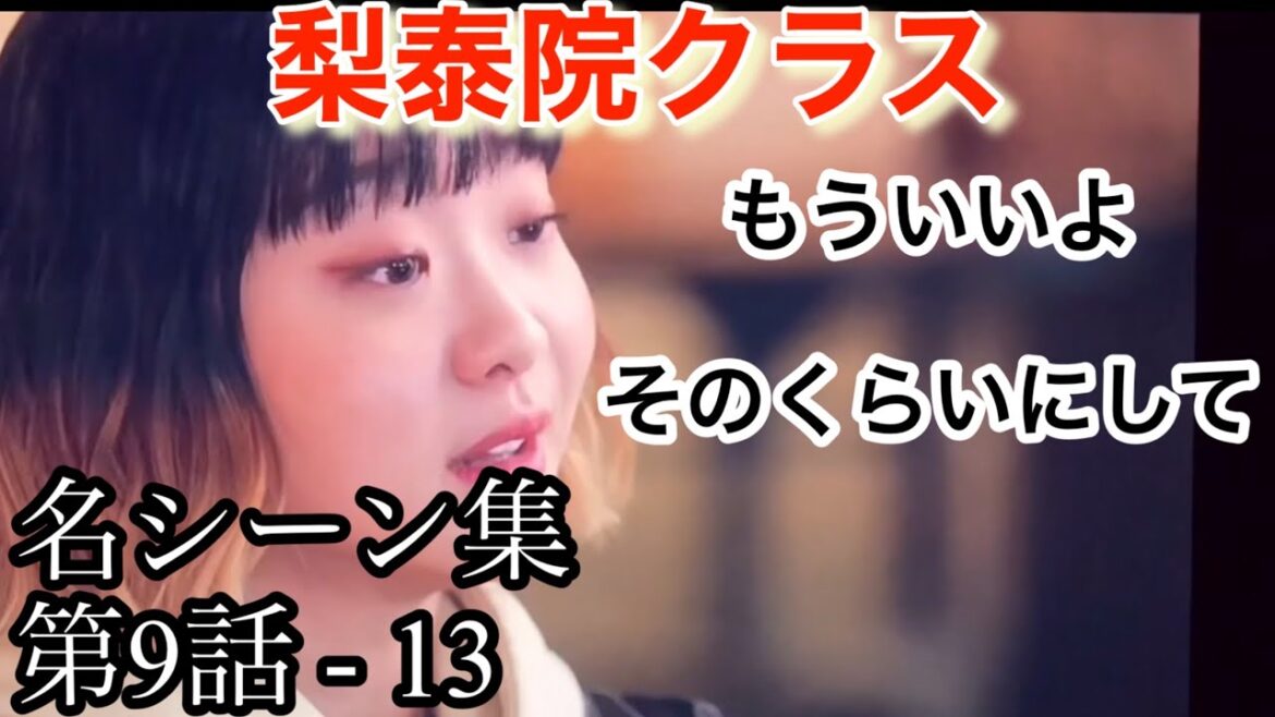 ダリルが選んだ 梨泰院クラス 名シーン 9話-13 全15本ある為、必ず再生リストから連続再生願います　(再生リストは概要欄及びコメント欄参照)  イテウォンクラス　日本語吹替