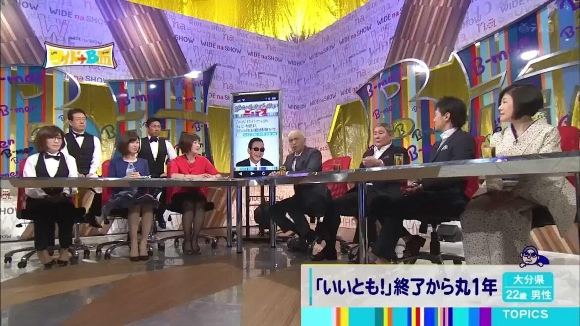 【ワイドナショー】MC (山崎夕貴 x 東野幸治) x 松本人志 x ビートたけし x 中居正店 x 山口恵子「TOPICS」