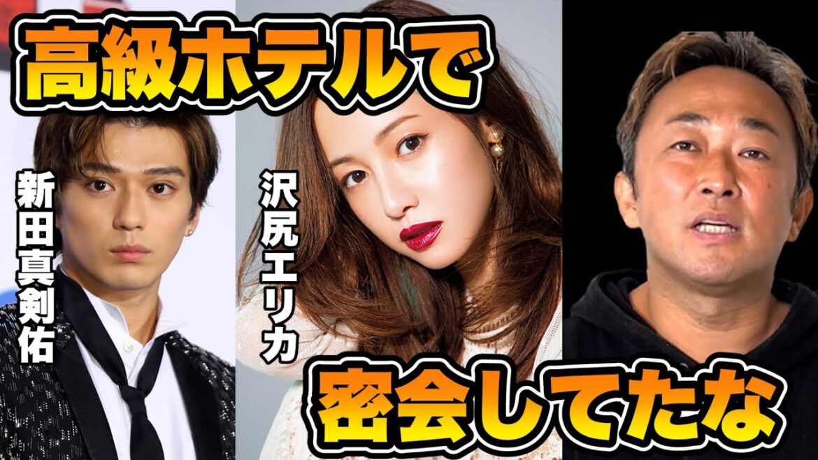 【超速報】新田真剣佑と沢尻エリカが深夜に密会していた話