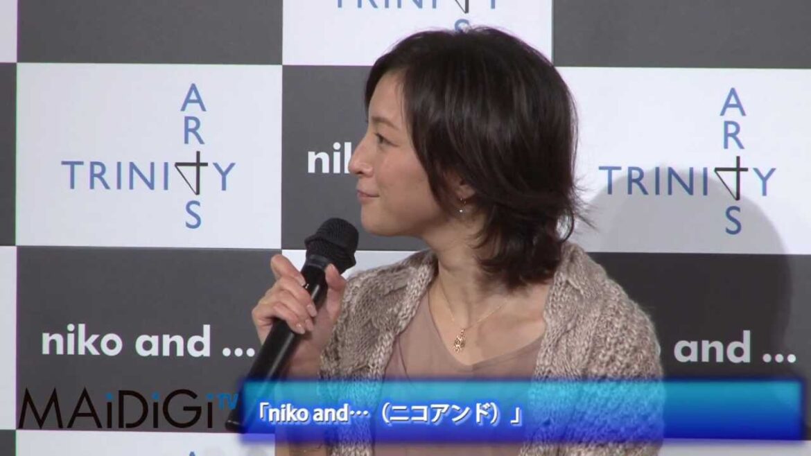 広末涼子登場　「niko and...（ニコアンド）」発表会 2