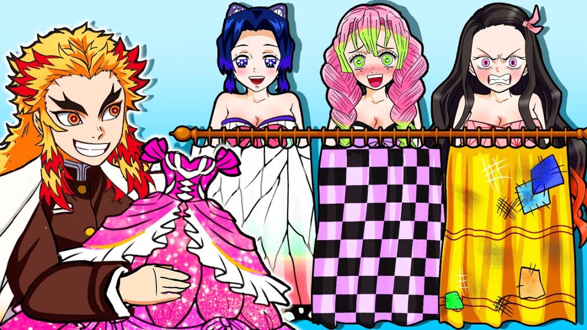 【鬼滅の刃漫画】禰豆子は炎柱の物を盗んだ 捕まえられて、次は何が起こる？ 💖【鬼滅の刃】Paper Kimetsu No Yaiba