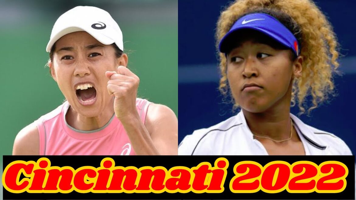 Naomi Osaka vs Shuai Zhang .. Full Match Highlights .. Cincinnati 2022 .. R1