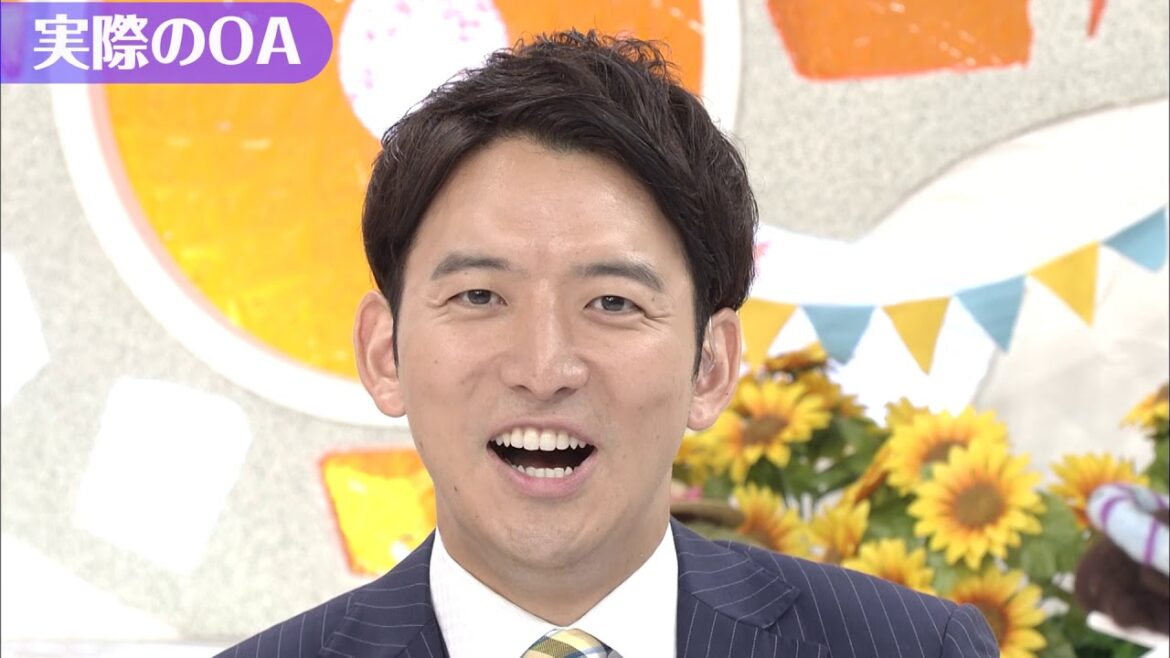 【公式】梶裕貴『めざましテレビ』で生田竜聖アナに生アテレコ