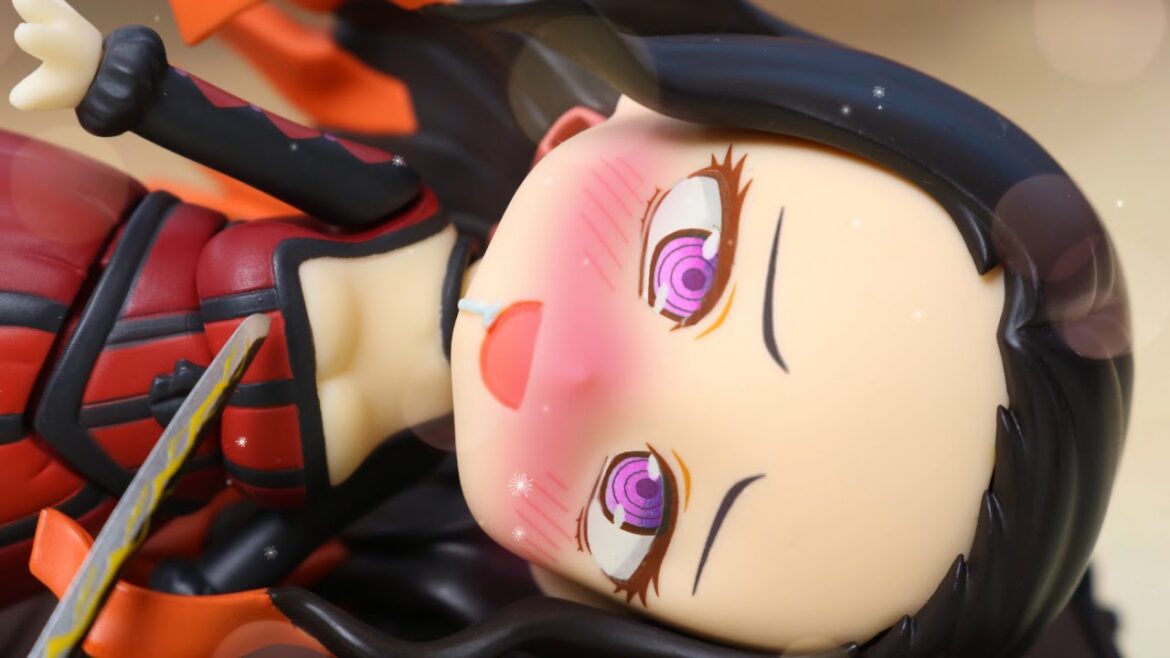 とんでもない刺激をうけた禰豆子ちゃん！？【鬼滅の刃】【コマ撮り】【ねんどろいど】