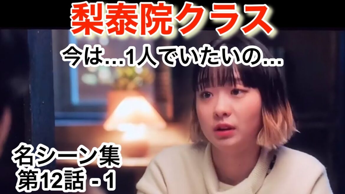 ダリルが選んだ 梨泰院クラス 名シーン 12話-1  全24本ある為、必ず再生リストから連続再生願います　(再生リストは概要欄及びコメント欄参照)  イテウォンクラス　日本語吹替