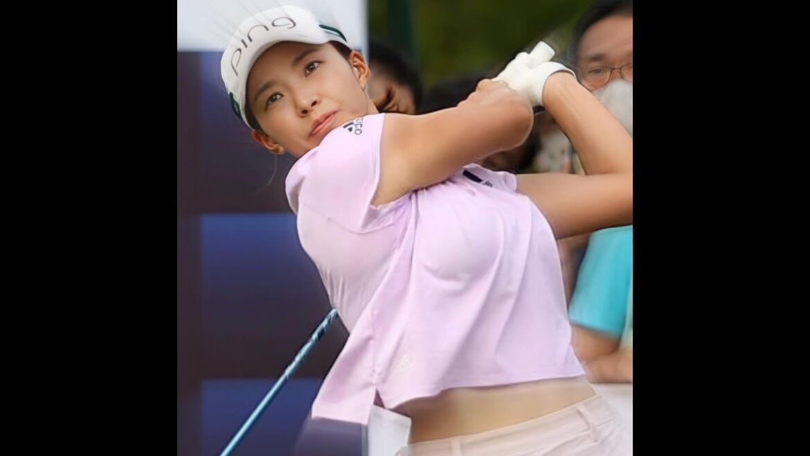 2022 美女ゴルファー「渋野日向子」パワースイングモーション＆スローモーション, Power Hitter "Hinako Shibuno"  Power Swing & Slow Motion