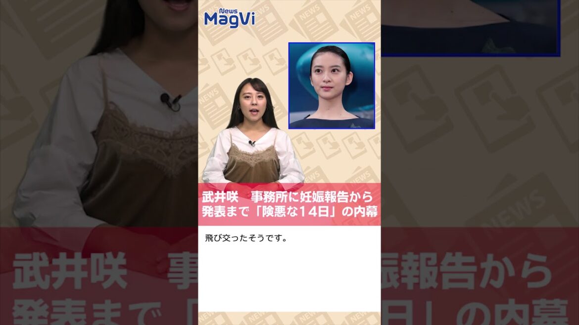 武井咲　事務所に妊娠報告から発表まで「険悪な14日」の内幕