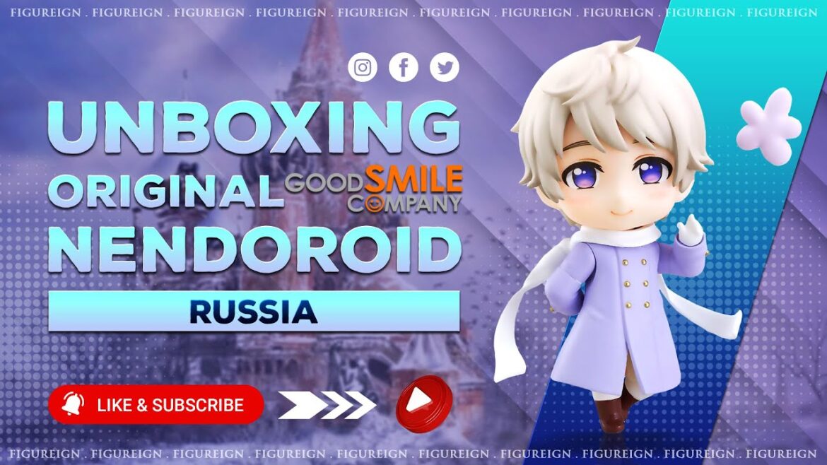 Unboxing ORIGINAL Nendoroid Russia | Hetalia World★Stars Action Figure Review