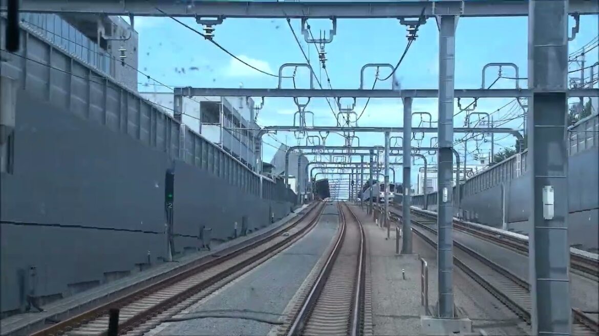 【4K前面展望】小田急小田原線8000形　下り快速急行　新宿→小田原