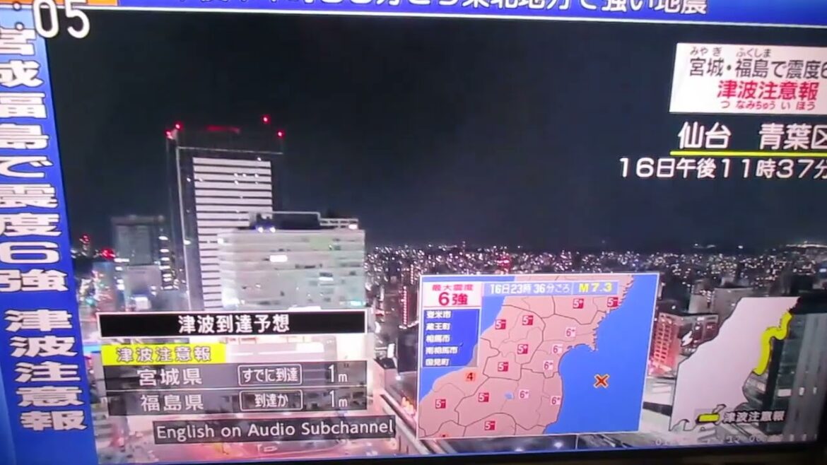 3/17東北地震における発光現象とおもわれるもの仙台市青葉区　NHK報道より