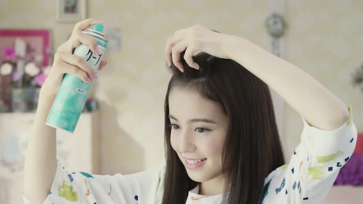 CM-久慈暁子　花王 ケープ ナチュラル&キープ
