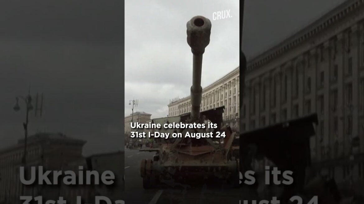Russian War Wreckage on Display in Ukraine’s Capital Kyiv