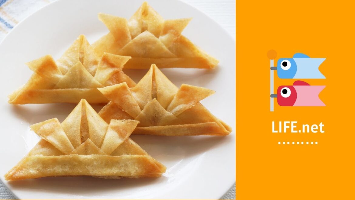 【兜の春巻きの作り方】端午の節句・こどもの日におすすめ！【子供に人気のレシピ】