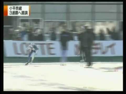 小平奈緒 三連覇 全日本スプリント選手権 2012/12/28 スケート 小平奈緒 三連覇 全日本スプリント選手権 2012/12/28 スケート