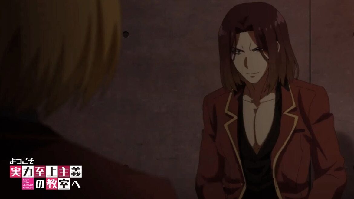 櫛田 & りゅうえん (綾小路について語る) - 『ようこそ実力至上主義の教室へ 2nd Season』第9話